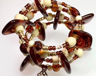 MEGA MODERN Beaded Bracelet by Beading Divas Fundraiser