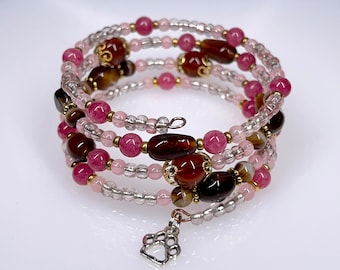 SENTIMENTAL Beaded Bracelet by Beading Divas Fundraiser