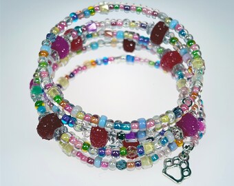 SUGAR COATED Beaded Bracelet by Beading Divas Fundraiser