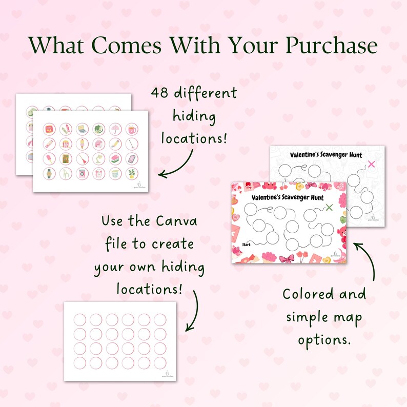 Printable Treasure Map Scavenger Hunt: Editable Pirate Party Game (PDF ...