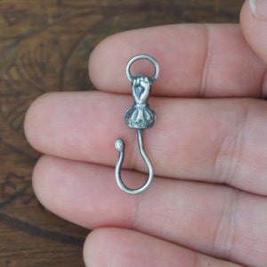 Cuffed Clenched Hand Hook Clasp - Handmade Supply