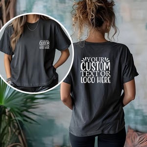 Custom Shirt, Custom Text Shirt, Custom T-shirt, Personalized T-Shirt, Personalized Shirt, Custom Unisex Shirts, Custom Logo T-Shirts