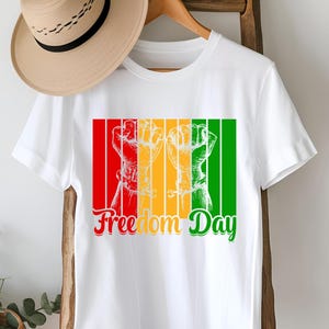 Juneteenth Shirt, BLM Shirt, Black History Tee, Honoring the Past, Celebrating Freedom, Black Culture Juneteenth Gift