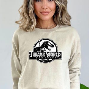 Jurassic Park Sweatshirt, Dino Sweatshirt, Jurassic World Rebirth Tee, T-Rex Sweatshirt, Jurassic Park Trip Tee, Dinosaur Fan Gift