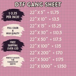 DTF Bulk Gang Sheet Print, custom heat transfer, dtf transfer, Dtf Prints, DTF Gang sheet,Free Shipping,Dtf Transfers Ready for Press