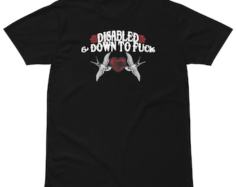 BEHINDERTE Unisex Premium T-Shirt