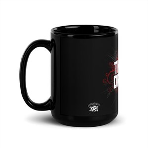 TERAPY DROPOUT Black Glossy Mug