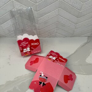 Valentine&#39;s Favor Box - Mickey and Minnie