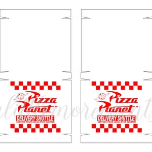 BLANK - Pizza Planet Cookie Box
