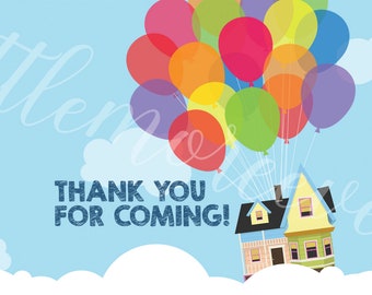 Pixar's Up - Pringles Labels