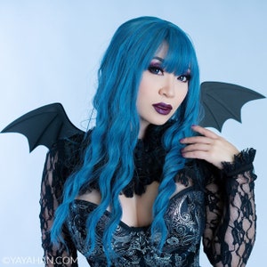 Bat Wings - 6 Colors - for Cosplay, Festivals, Fun Parties, Clubbing, Cons, Photoshoot Props, Halloween Costume, Cute Goth, EGL, Demon Wings