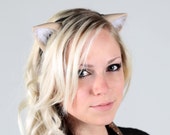 Cat Ears - 208 Color Combos - for Cosplay, Festivals, Fun Parties, Clubbing, Cons, Photoshoot Props, Kitten Halloween Costume, Cute Dress Up