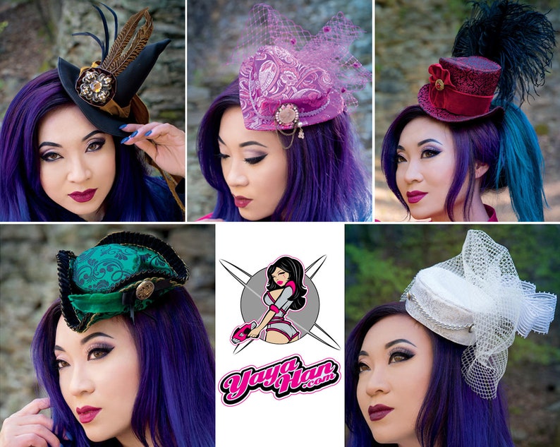 Fascinator Hats Sewing Pattern by Yaya Han autographed Etsy