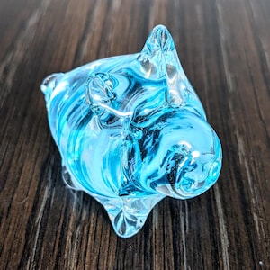 Handmade Glass Piggy