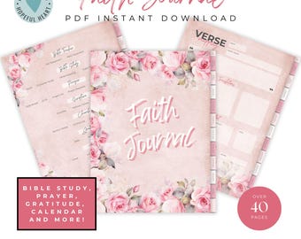 Bible Study Guide, Prayer Journal, Verse Mapping, Bible Study Printable, Bible Study Template, Sermon Notes, Verse Mapping, Reading Tracker