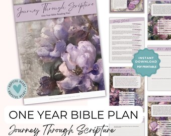Bible Study Guide, Bible Study Template, Bible Study Printable, Devotional Journal, Bible Journaling Printable, Guided Bible Study PDF