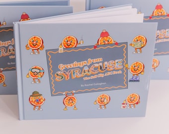 Syracuse ABC Children’s Book | Syracuse NY Kids Book | Central New York Gift | Local Syracuse Gift | Baby Shower Gift