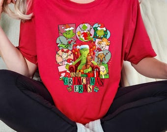 In My Grinchmas Era Christmas Sweatshirt, Grinch Christmas shirt, Christmas gift, Grinchmas Sweatshirt, Christmas Sweatshirt, funny shirt
