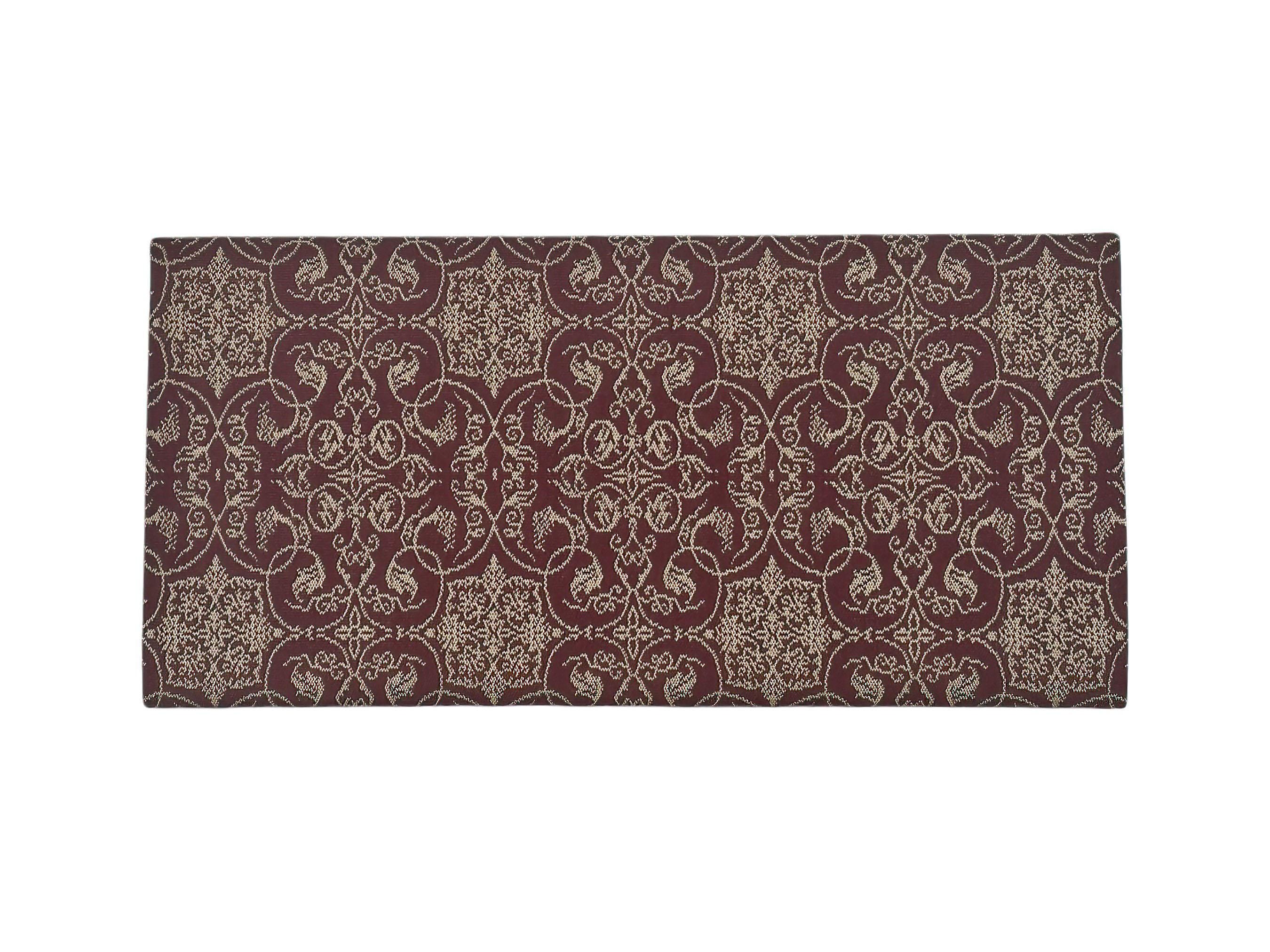 新品未使用TATSUMURA SILK 和装用バッグ ブラウン系 チェック柄