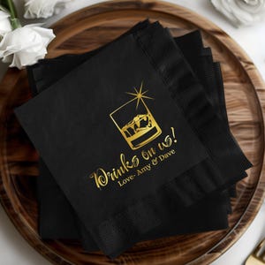 Custom Personalized Party Napkins, Cocktail Napkins, Wedding Napkins, Wedding Favors, Personalized Wedding Décor, Holiday Party Napkins