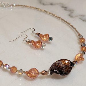 Twisted Mosaic Sparkle Necklace