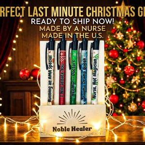 Funny Nurse Pen Set, Funny Nurse Gifts Nurse Christmas Gifts, funny Nursing Gifts Pens,Funny Student nurse,Nursing Student Stocking Stuffers