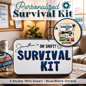 Grappige Oh Shift-survivalkit voor verplegers