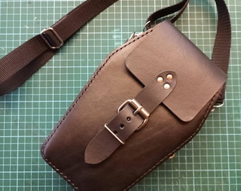 Hand Made Coffin Cross Body Bag for Halloween