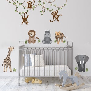safari decals for nursery