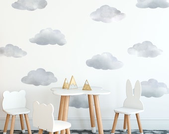 Cloud Wall Decals Etsy