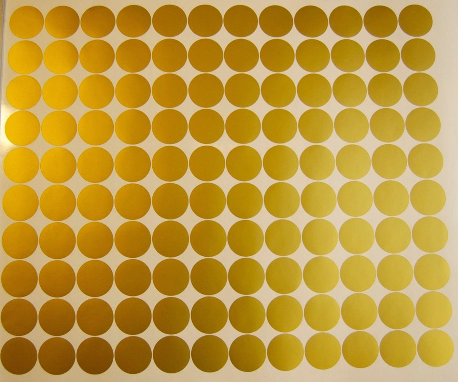 Gold Dot Wall Decals Metallic Gold Polka Dots Wall Stickers Etsy