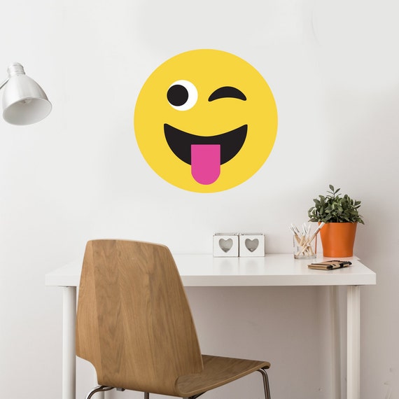 Wall Decals 24 Emoji Decal Emojis Eco Friendly L
