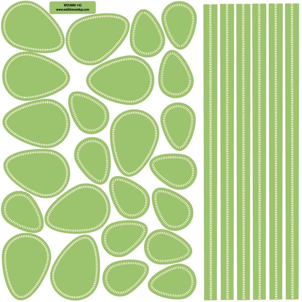 Leaves and Stems Wall Decals (Repositionable)