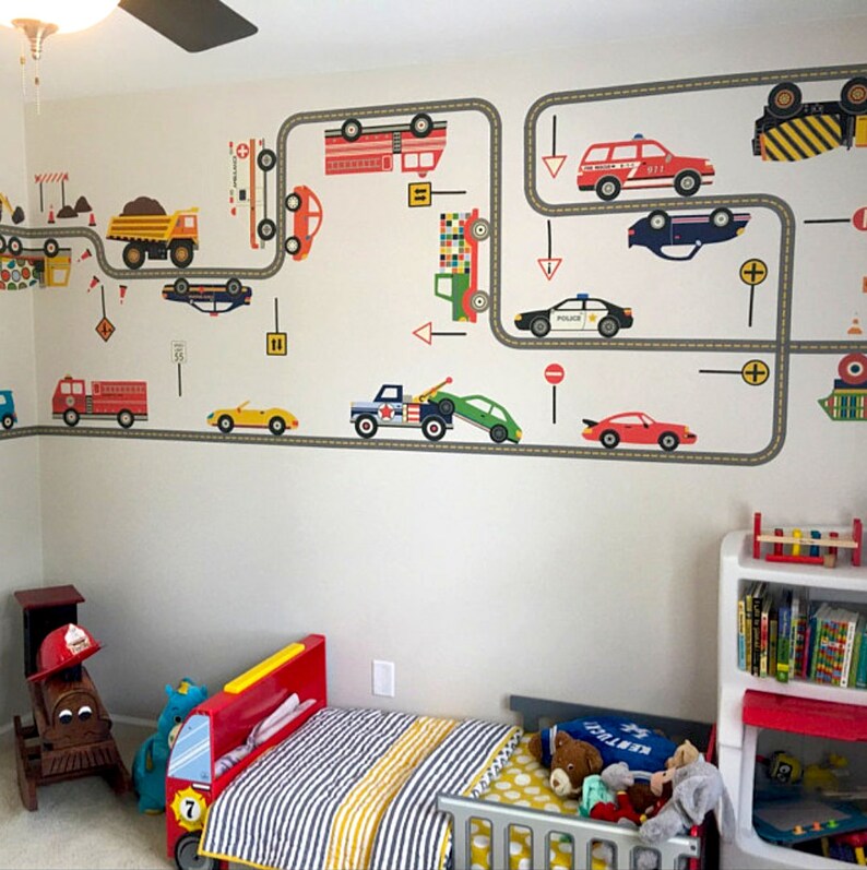 Wall Decals Cars Trucks EMS Vehicle and Construction Etsy Nederland