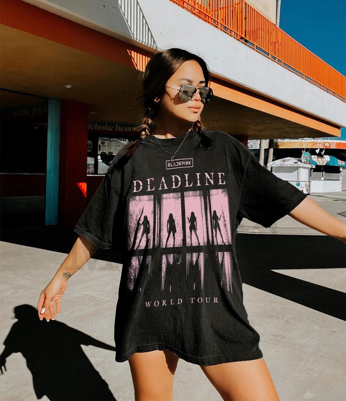 Pink Tour T Shirt - Etsy Israel