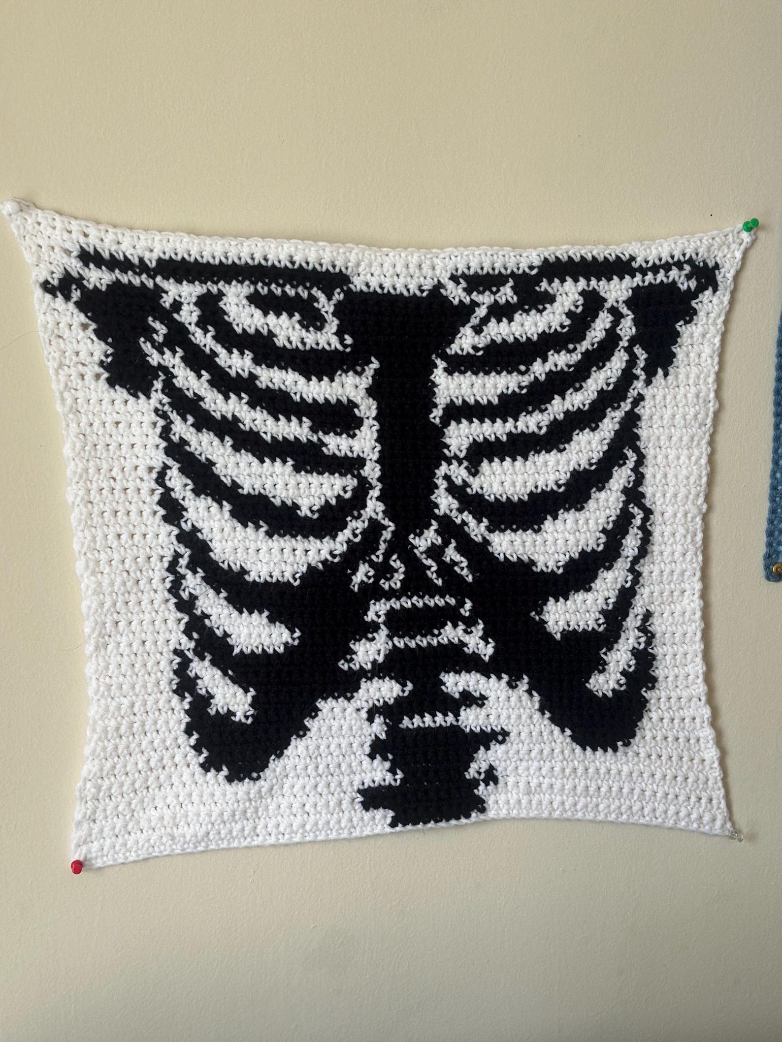 Skeleton Crochet Tapestry Pattern - Etsy