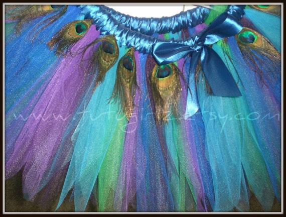 Items similar to Peacock Tutu- NO Feathers - private listing for ...