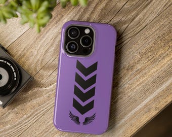 Light Purple White One Direction Impact-Resistant Cases