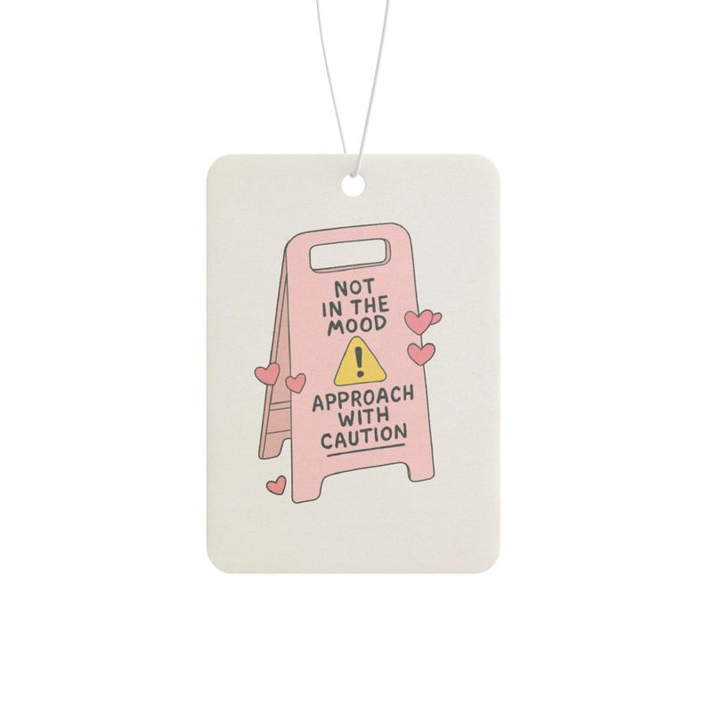Funny Car Air Freshener: Quirky Decor - New Car, Pine, Black Ice Scents image 4