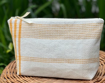 Vintage Linen Storage Bag ~Project Bag ~ Reusable Bag