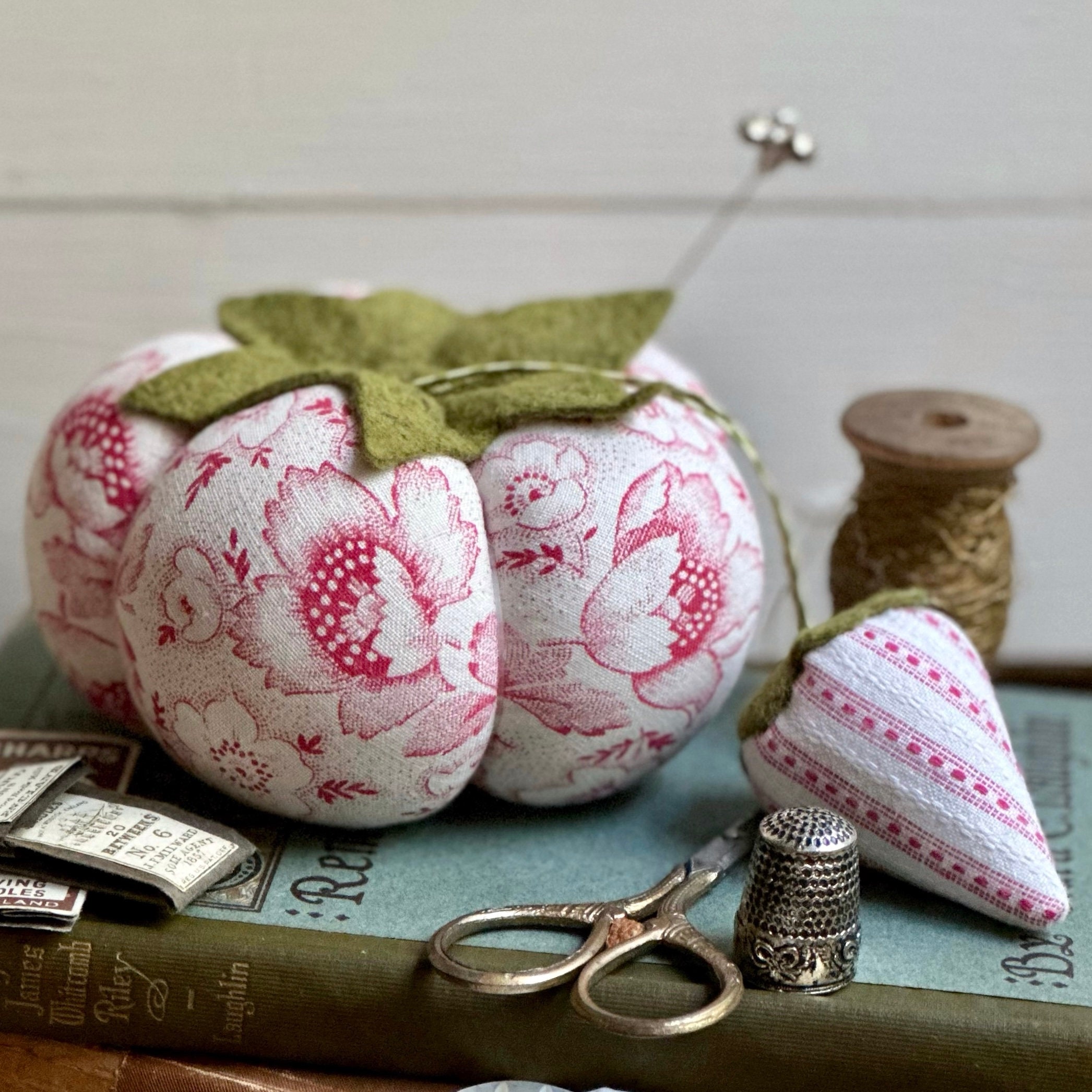 Handmade Cute Sweet Hand Drawn Tomato Pincushion Sewing Quilting Craft – Sniggle  Sloth