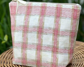 Vintage Linen Storage Bag -Large~ Project Bag ~ Reusable Bag