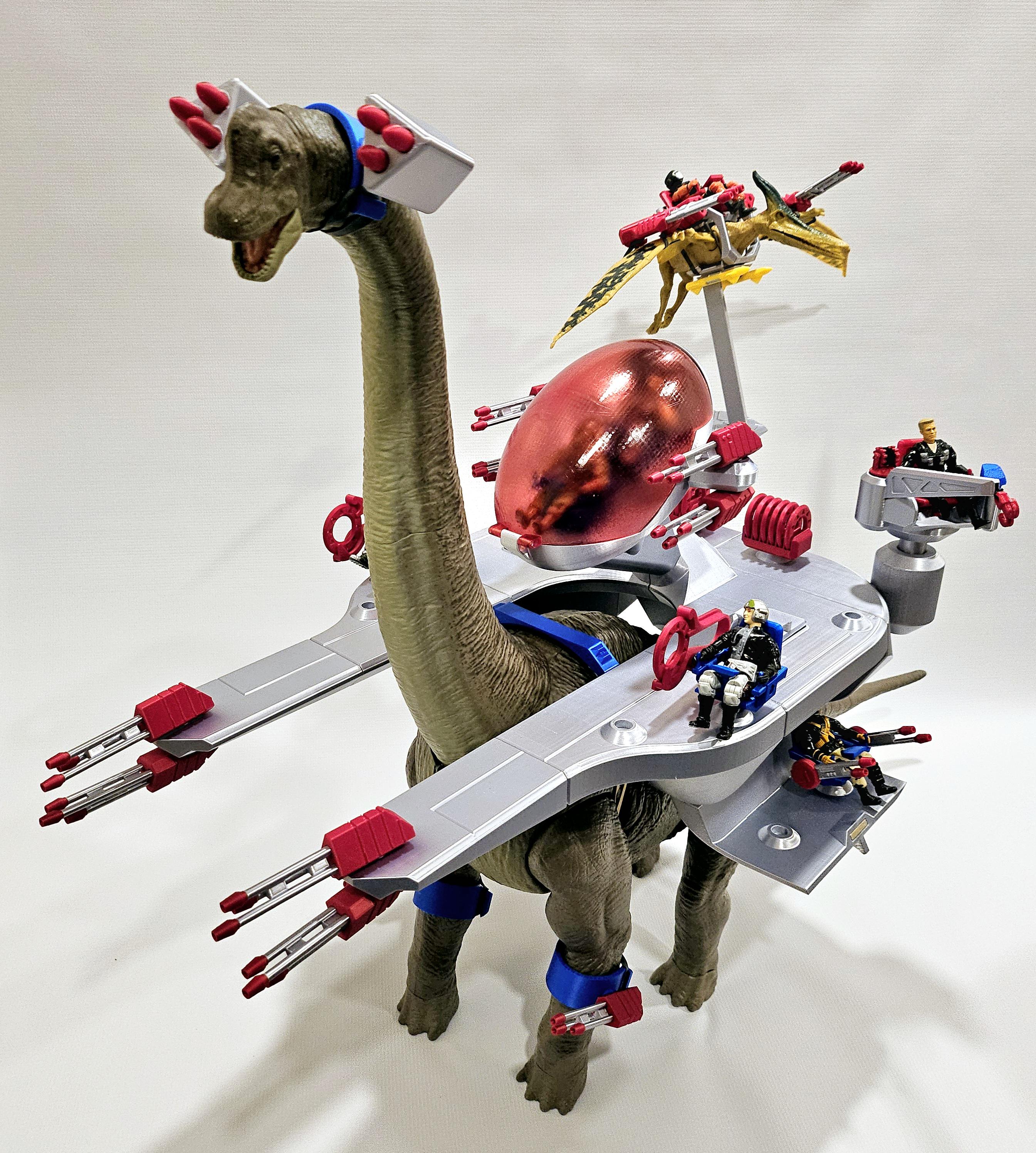 Dino Riders Figure