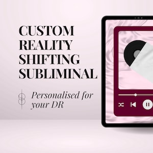 5 Minutes - Custom Reality Shifting Subliminal - Personalized Audio Subliminal for Desired Realities & Waiting Rooms