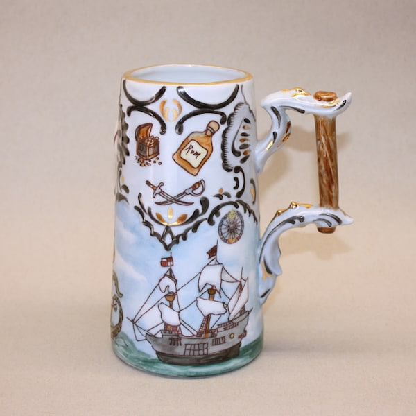 Pirate Beer Stein Etsy