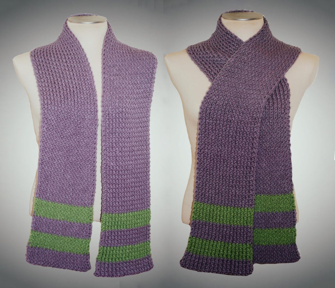 Hand Knitted Winter Scarf: Soft & Squishy, Machine Washable - Etsy