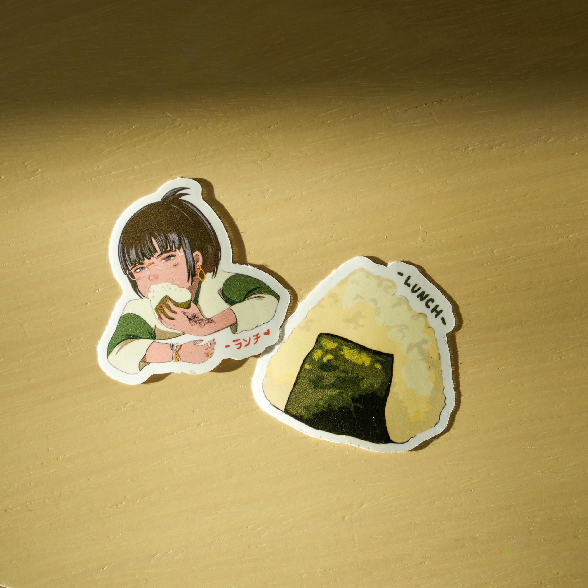 Chihiro Onigiri Vinyl Sticker: Spirited Away Anime, Billie Eilish ...