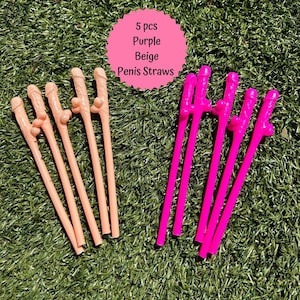 Penis Straws Bachelorette | Bride Straws Naughty Bach Party Pecker Straws Willy Straws Set Party Favor Bridesmaids Gift