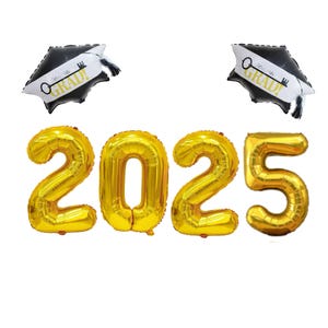 2025 Abschluss Banner 16 Zoll | Abschlussfeier Jahrgang 2025 Mottoparty Doktor Master Bachelor of Science Abschluss
