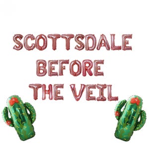 Scottsdale Before The Veil-banner 16 inch | Scottsdale Bachelorette Arizona Destination Bach Party